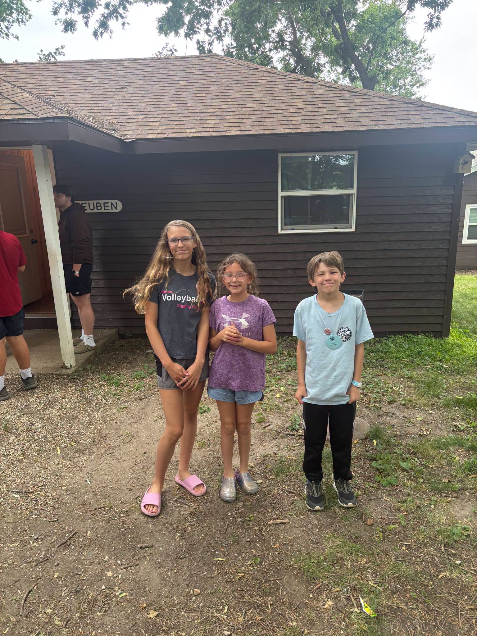 Zion Lutheran kids at Camp Minneboji