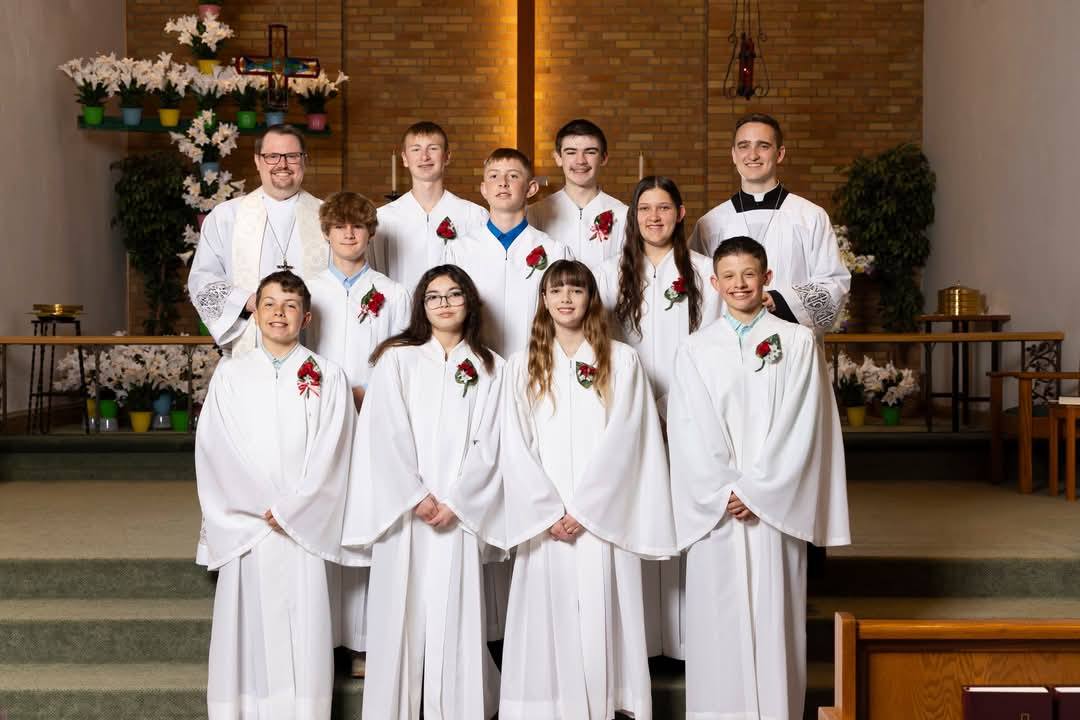 Confirmation Class at Zion Lutheran Church