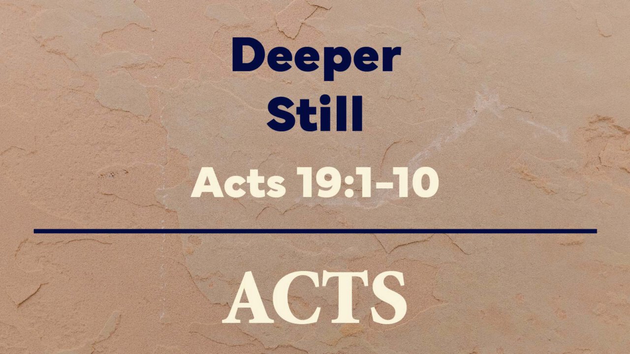 Deeper Still | GI Free Church