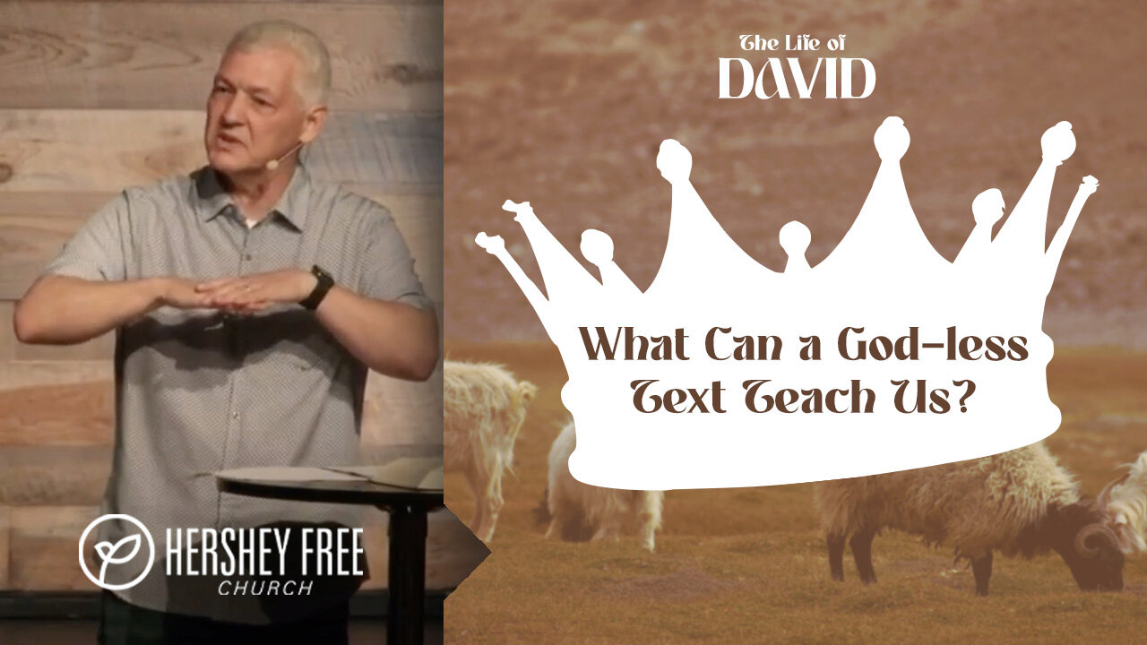 What can a god less text teach us hershey free church
