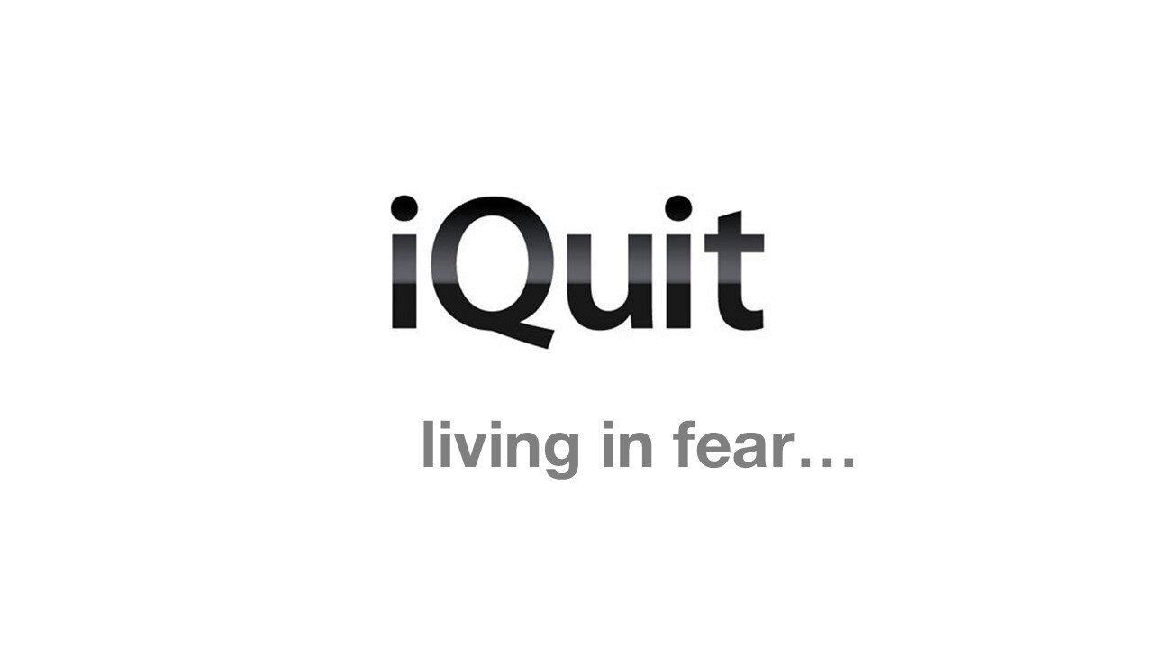 iQuit living in fear | West Side Baptist Church