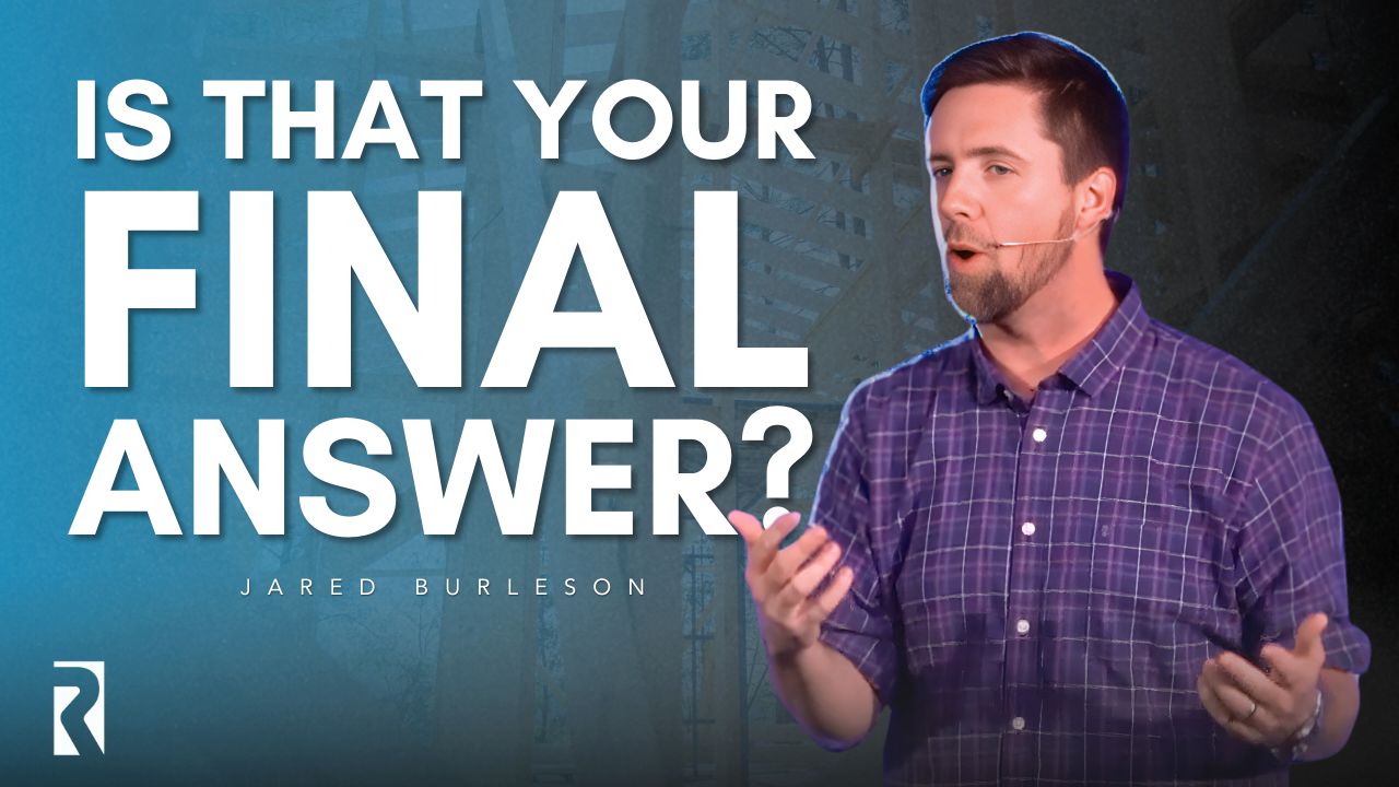 Is That Your Final Answer? | Redemption Church