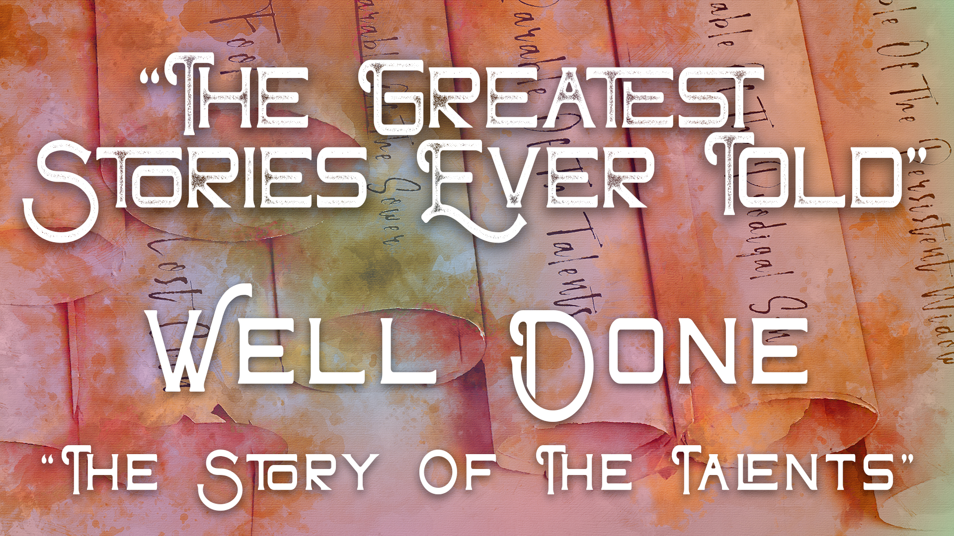 Well Done: The Story of the Talents episode artwork