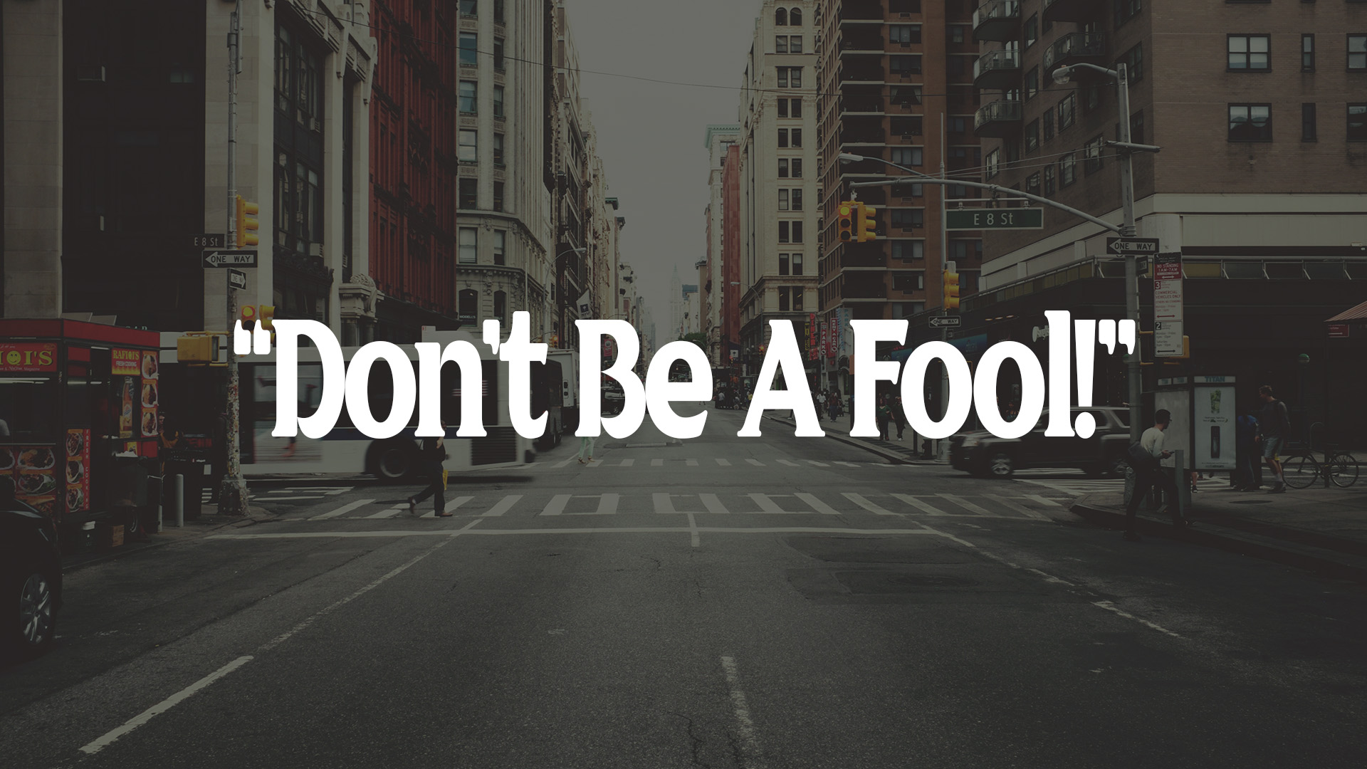 Don't Be A Fool! episode artwork