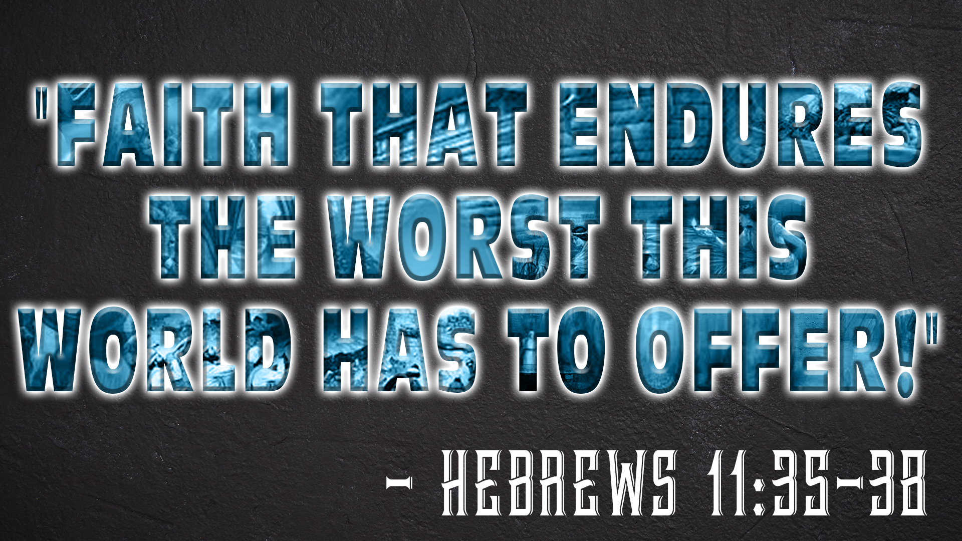 Faith That Endures The Worst This World has To Offer! episode artwork