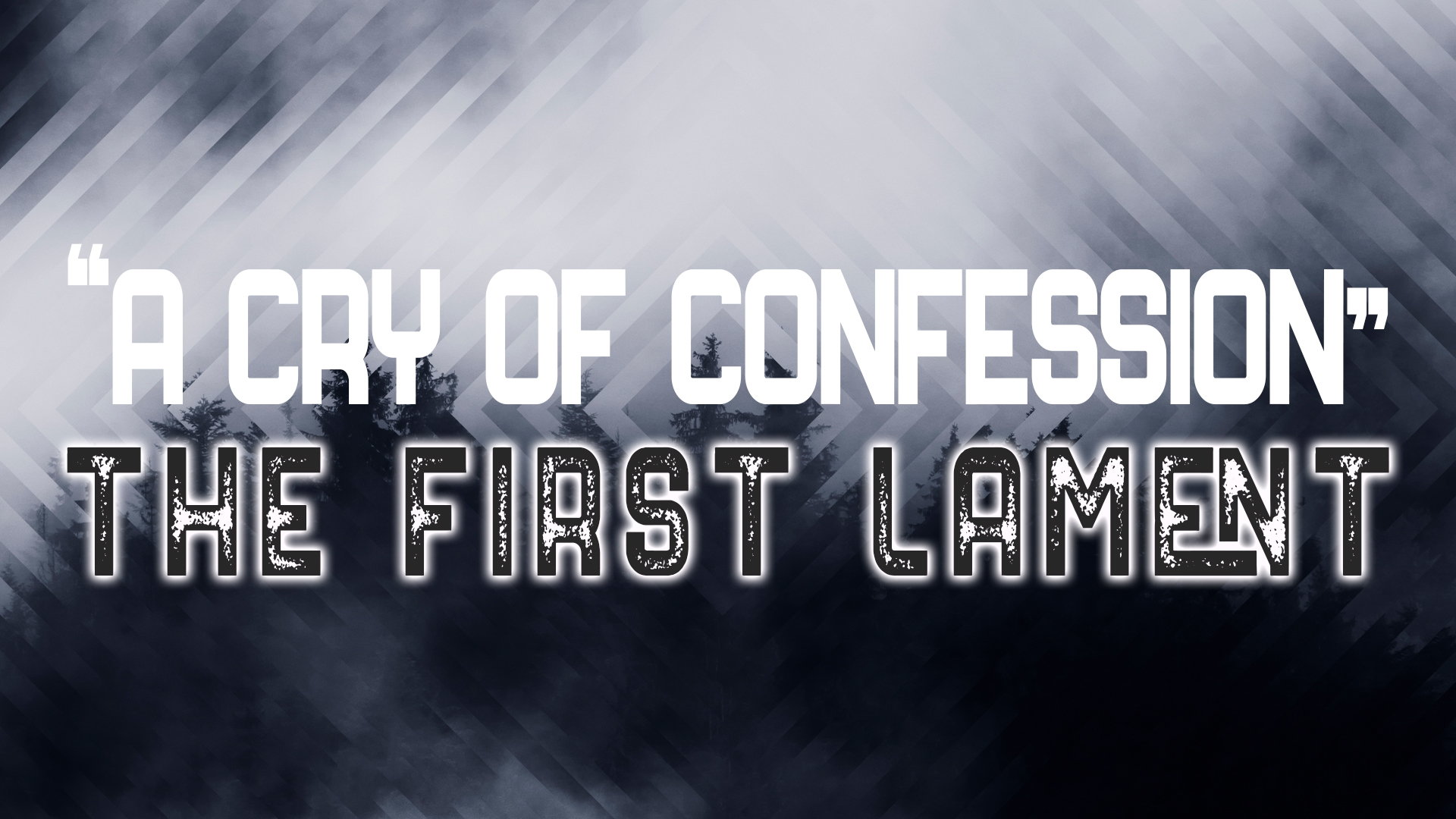 A Cry Of Confession - The First Lament episode artwork