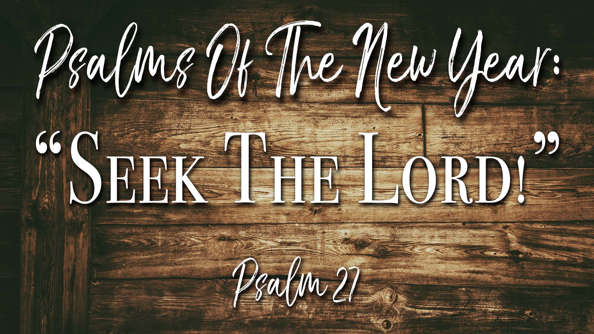 Seek The Lord episode artwork