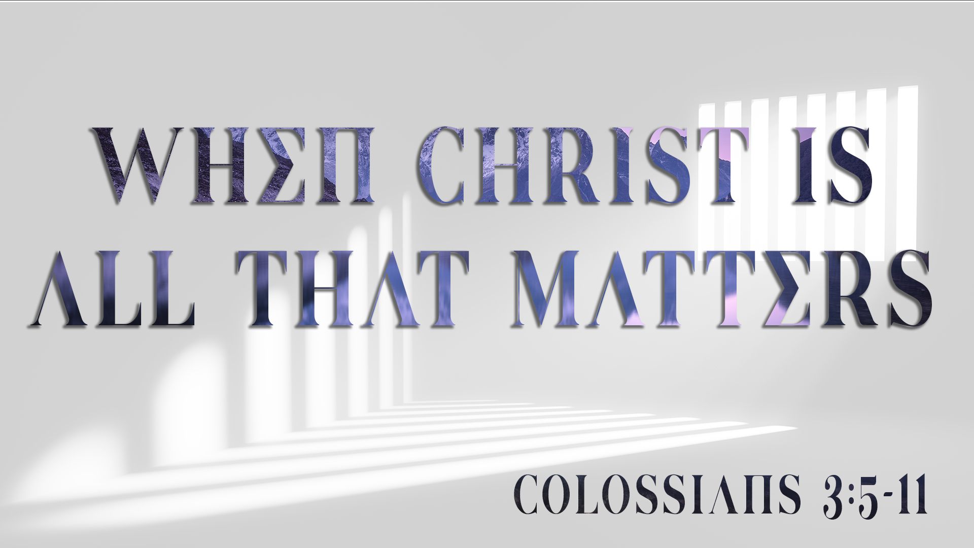 When Christ Is All That Matters episode artwork