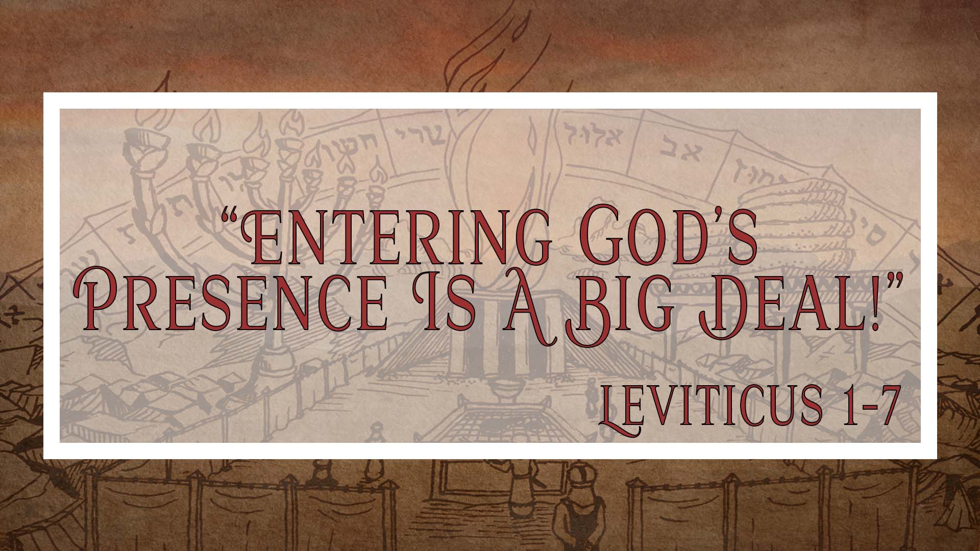 Entering God’s Presence Is A Big Deal! episode artwork