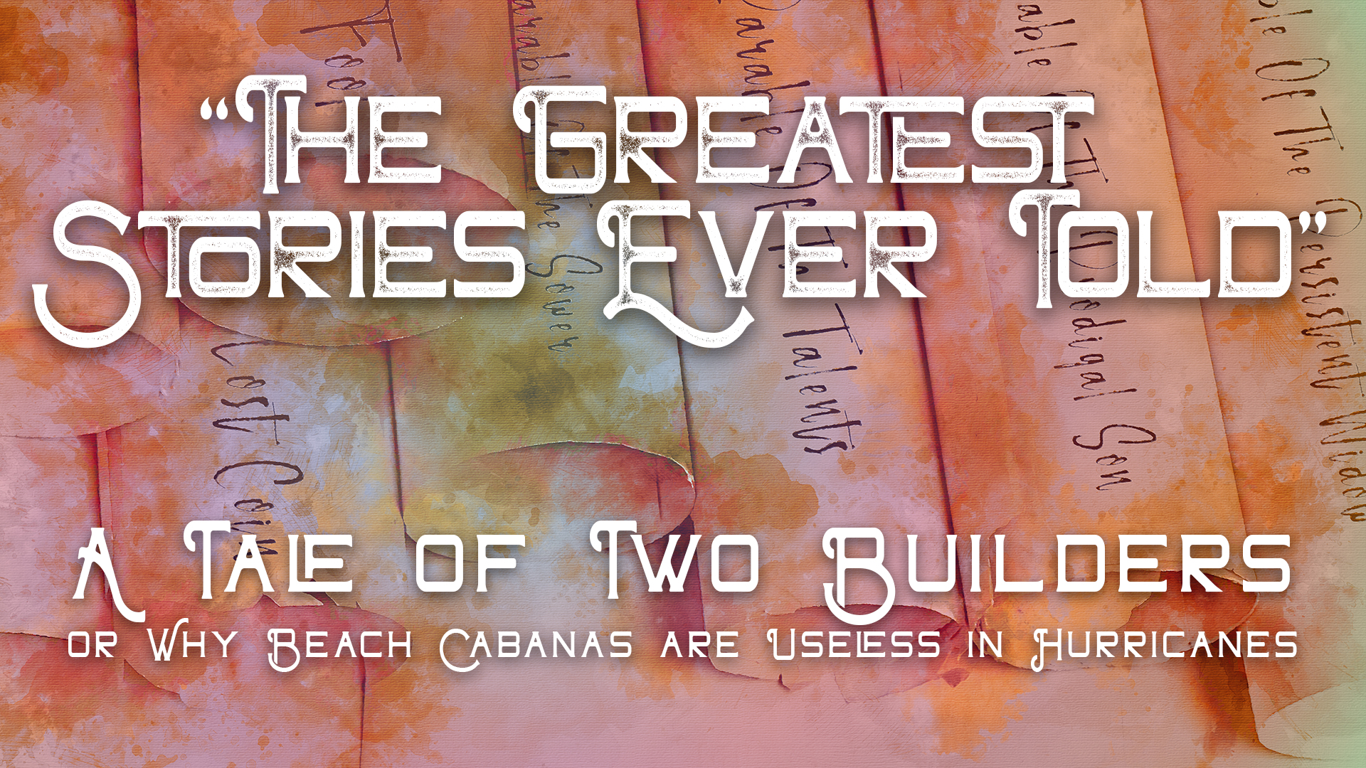 A Tale Of Two Builders episode artwork