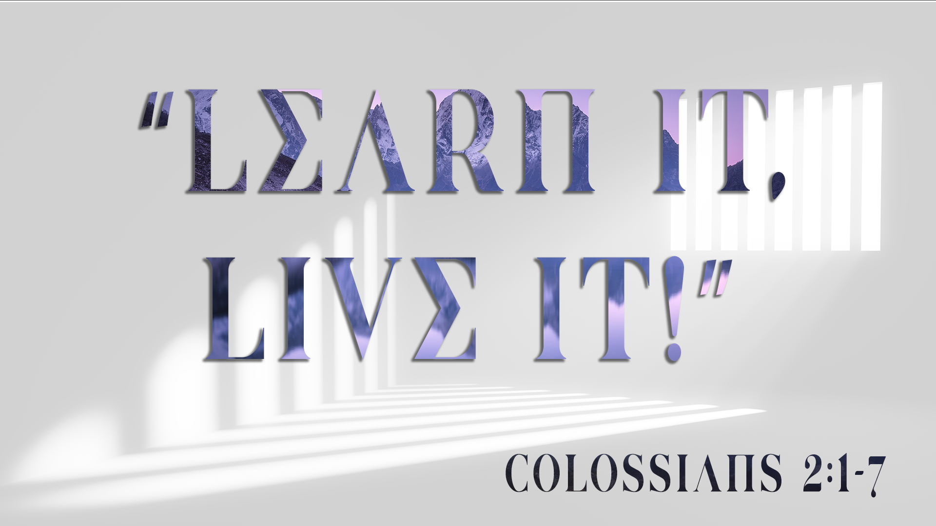 Learn It, Live It! episode artwork