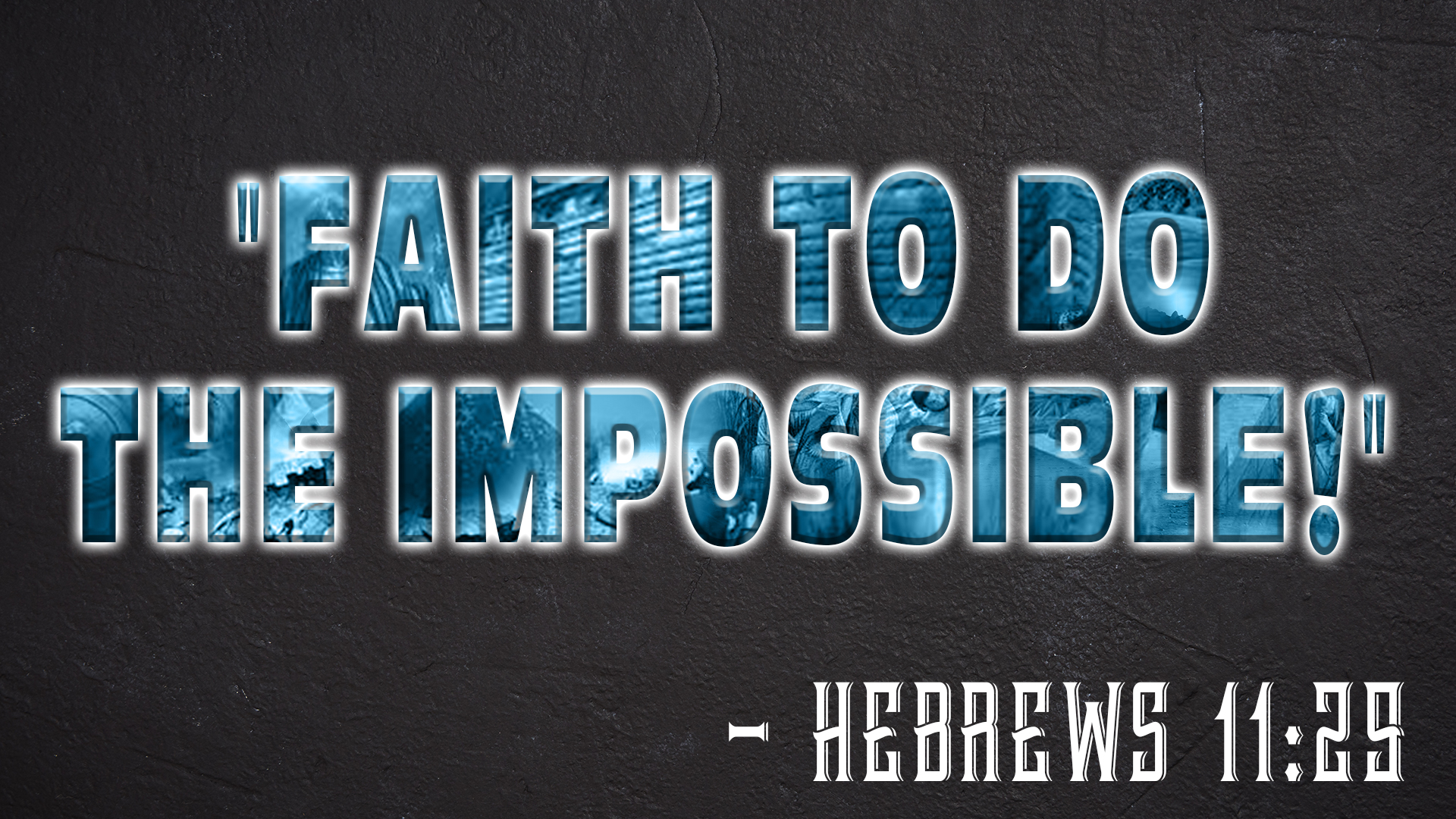 Faith To Do The Impossible! episode artwork