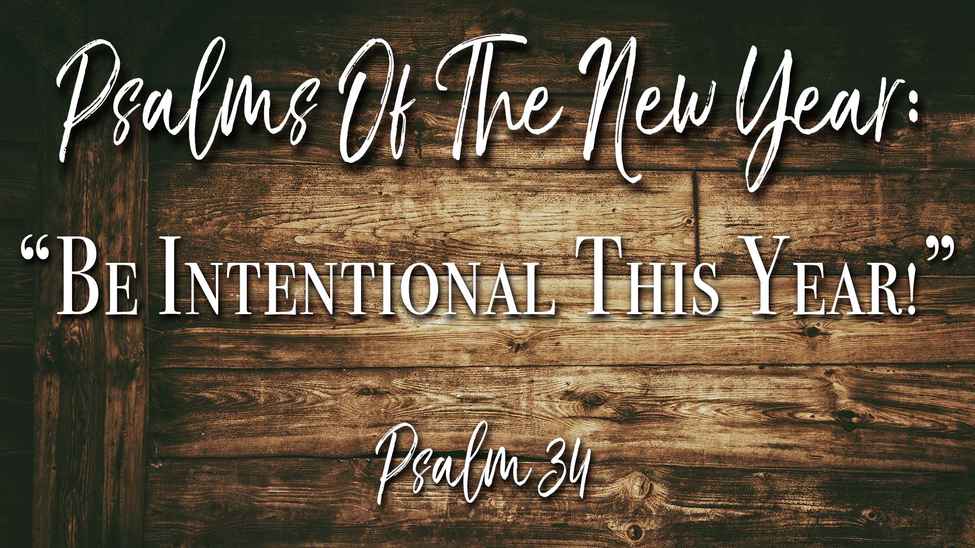 Be Intentional This Year episode artwork