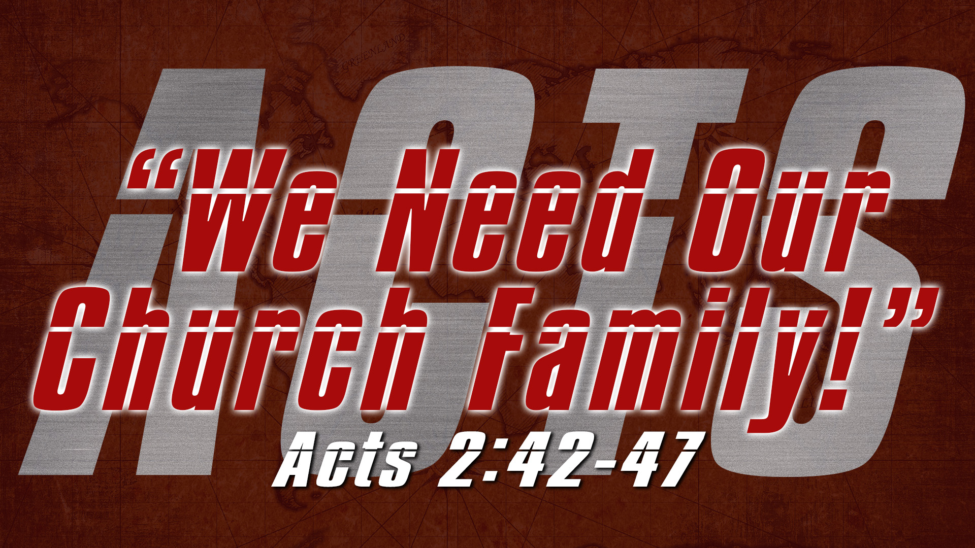 We Need Our Church Family! episode artwork