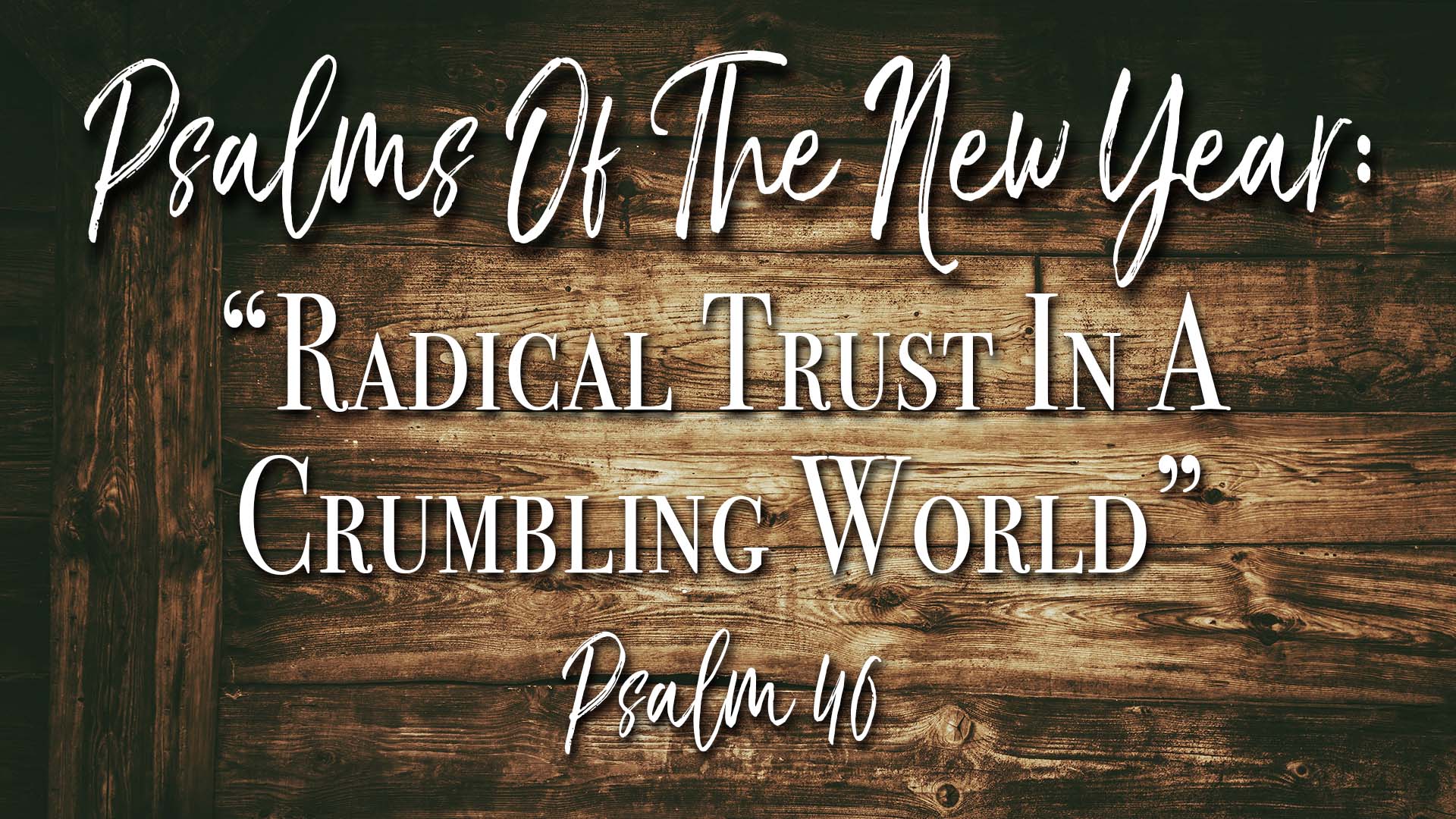 Radical Trust In A Crumbling World episode artwork
