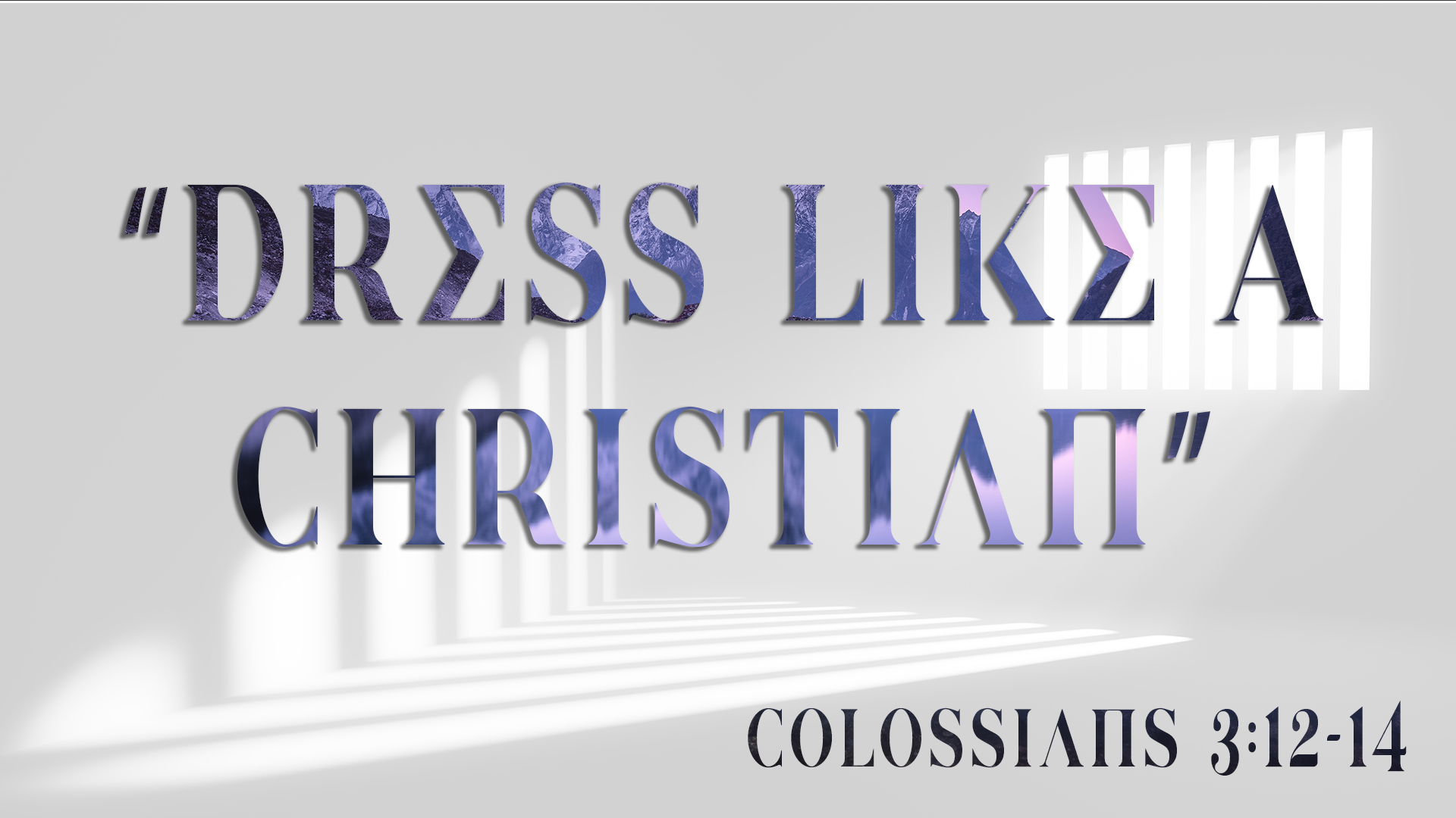 Dress Like A Christian episode artwork