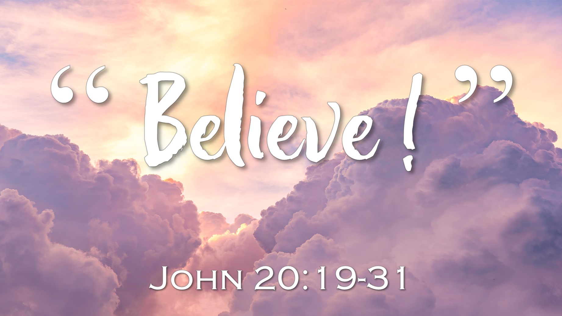 Believe episode artwork