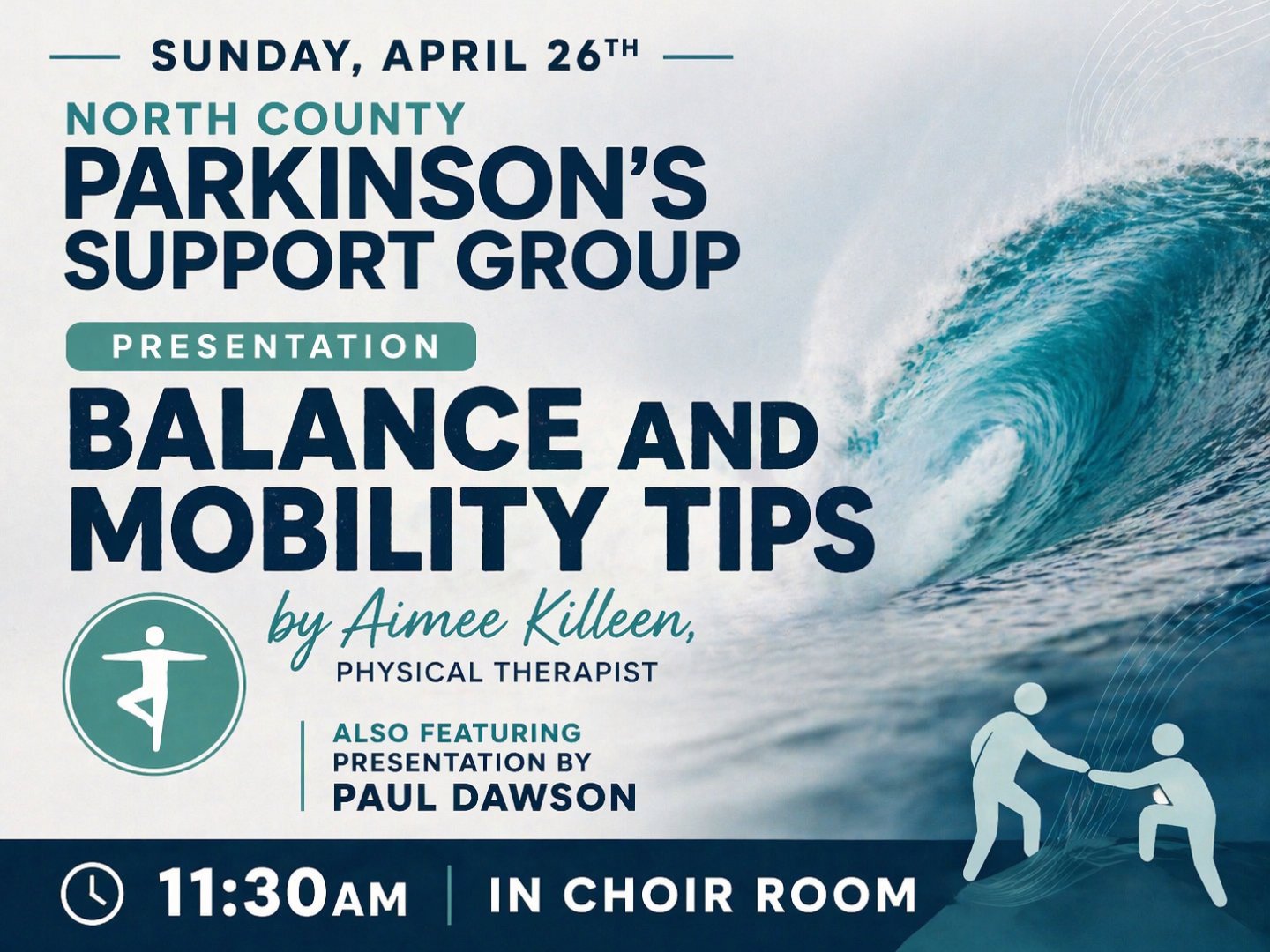 Balance and mobility Seminar at Oceanside First Presbyterian Church