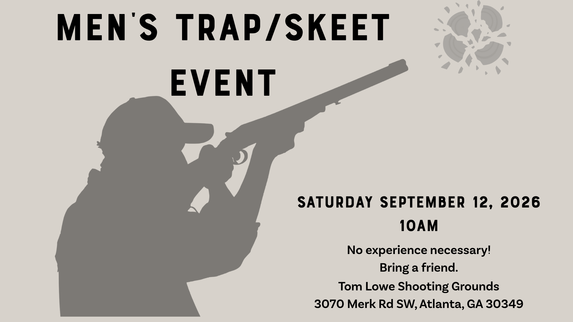 Graphic for Men's Trap/Skeet Event