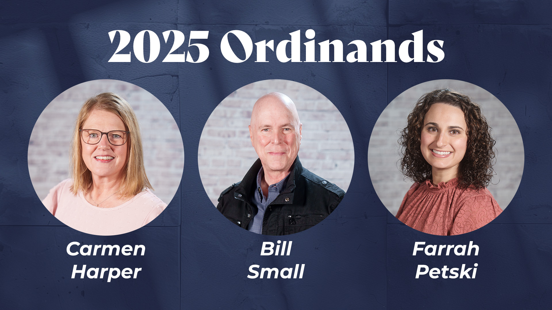 Pastor Ordination Service